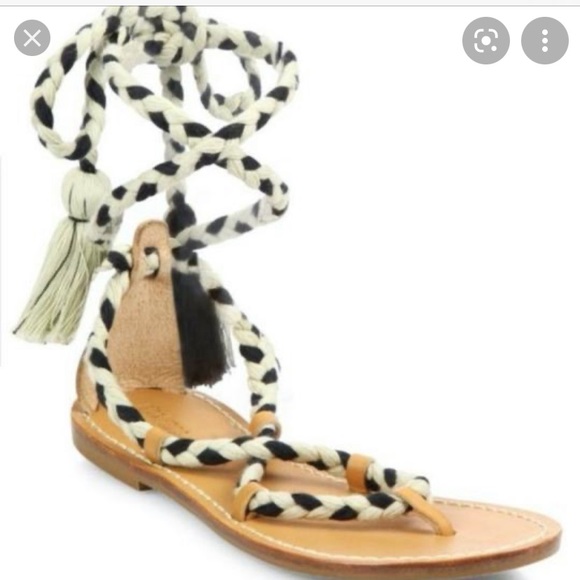 Soludos Black & Natural Gladiator Lace-up … - Picture 10 of 15